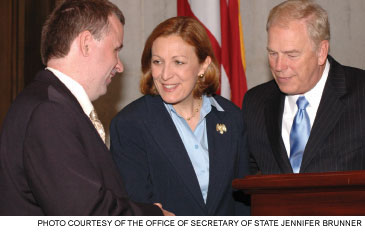 Ohio Secretary of State Jennifer Junk Brunner ’78