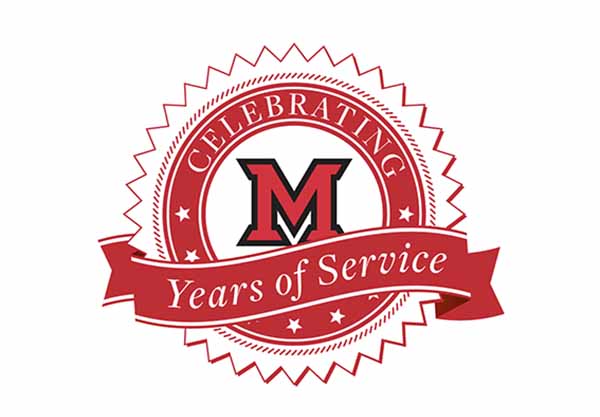 celebrating years of service