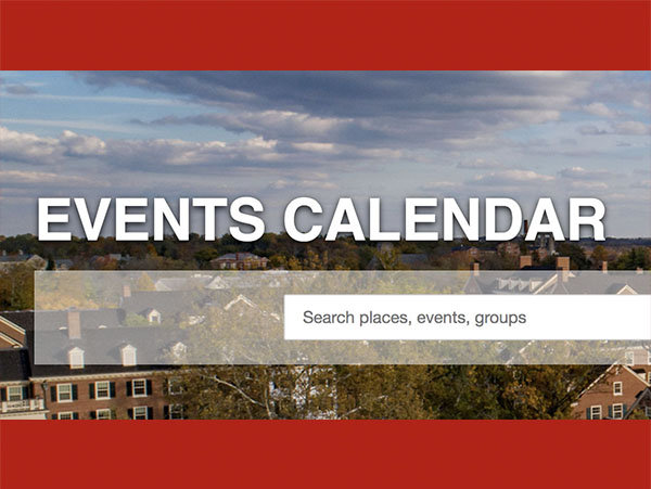 Events calendar