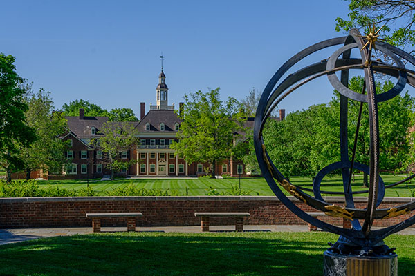 Sundial and MacCracken Hall