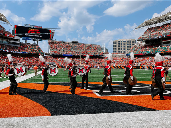 MUMB performs at Paycor stadium