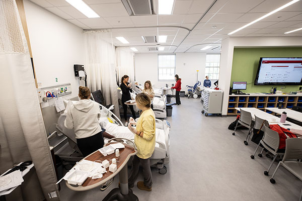 Miami University Nursing students