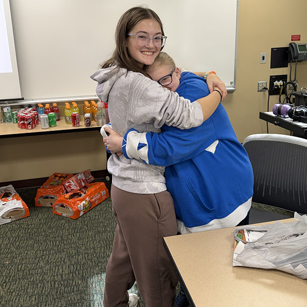 Lunch Bunch connects students, faculty, and community members with disabilities to form friendships.