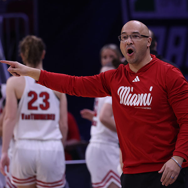 Miami University Women's Basketball Coach Glenn Box