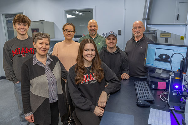 The bone graft substitute research team.